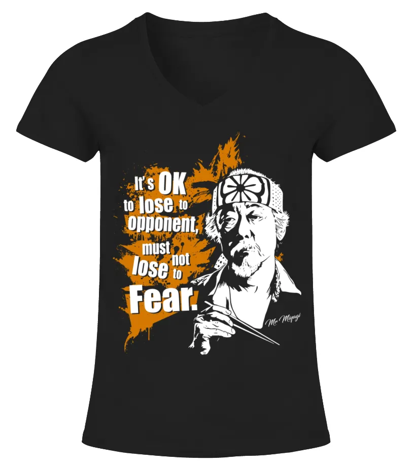 081. The Karate Kid BK Camiseta cuello pico Mujer