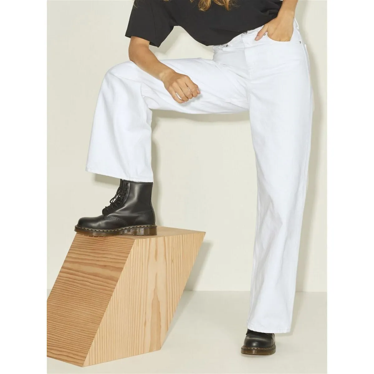 12207162 TOKYO WIDEDENIM WHITE