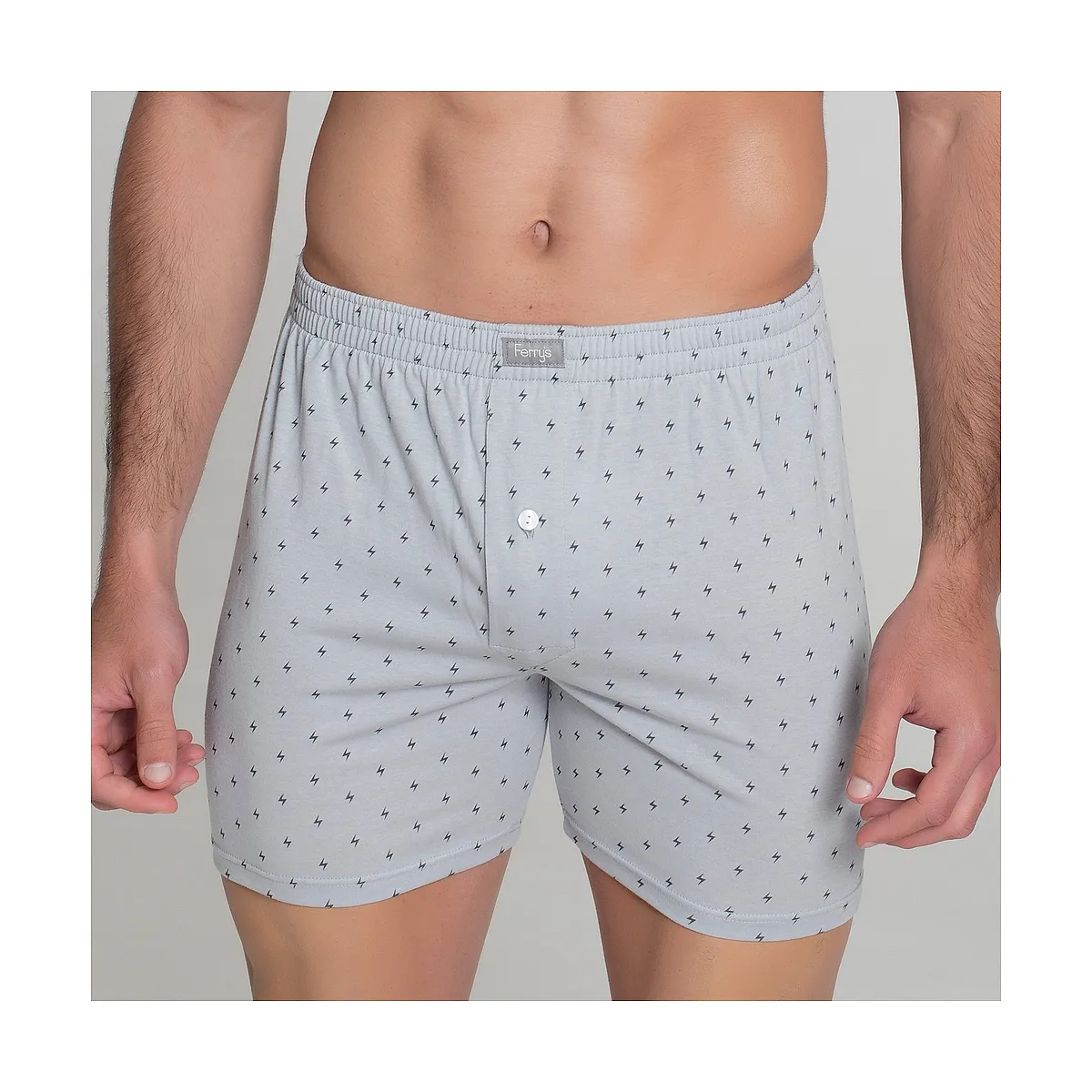 412b PACK 2 BÓXERS ESTAMPADOS GRIS