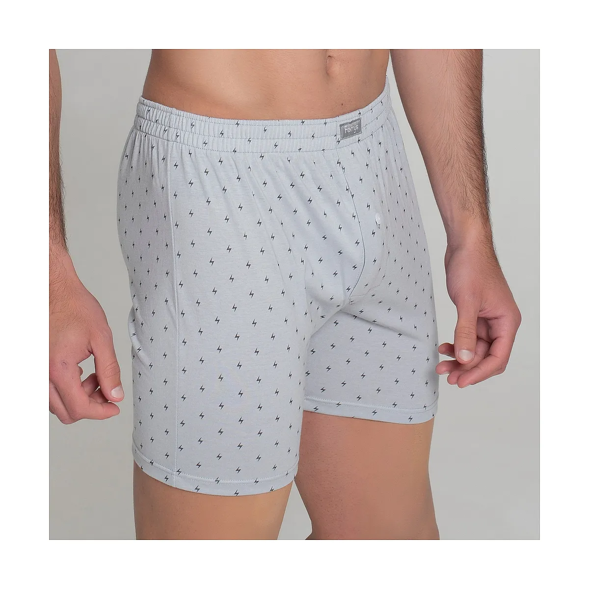 412b PACK 2 BÓXERS ESTAMPADOS GRIS