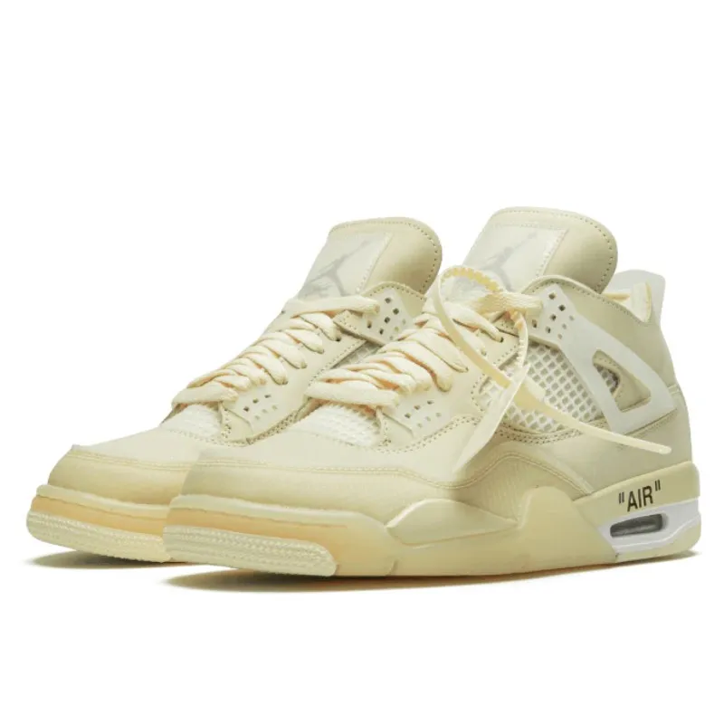 AIR JORDAN 4 RETRO OFFWHITE SAIL