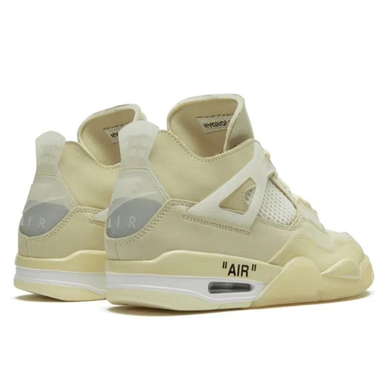 AIR JORDAN 4 RETRO OFFWHITE SAIL
