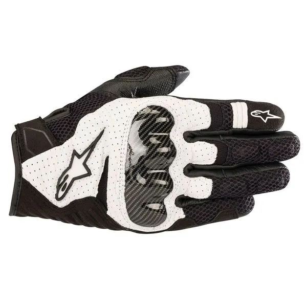 ALPINESTARS SMX1 AIR V2 BLACK WHITE 