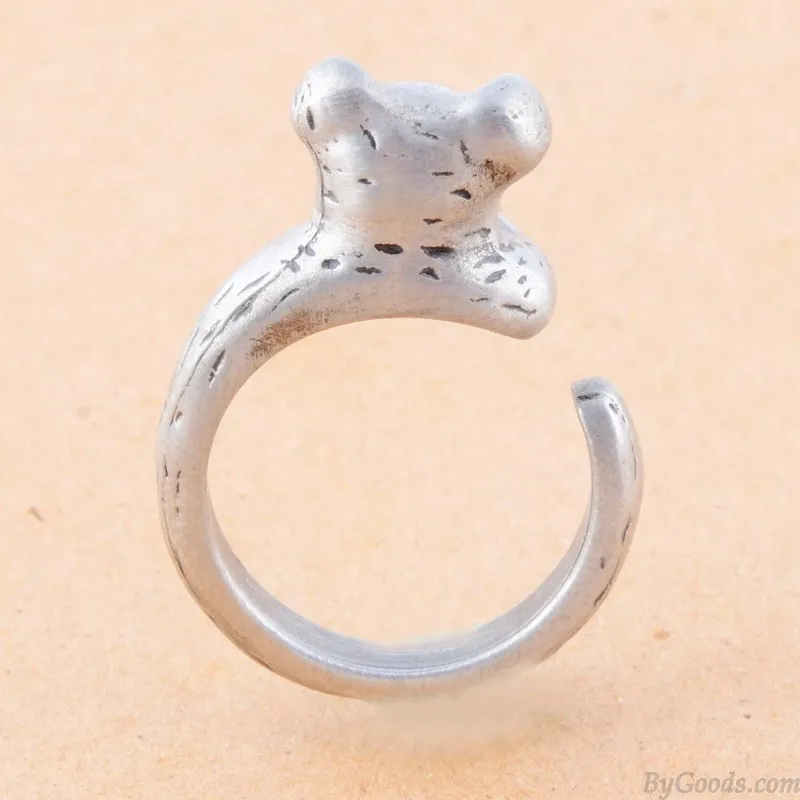 Animals Ring Lovely Piggy Golden Opening Ring