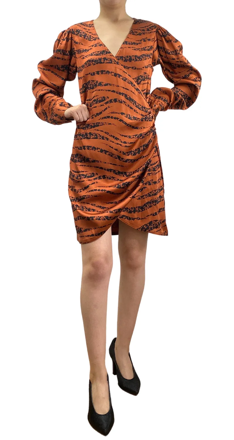 ANINE BING Vestido Terracota