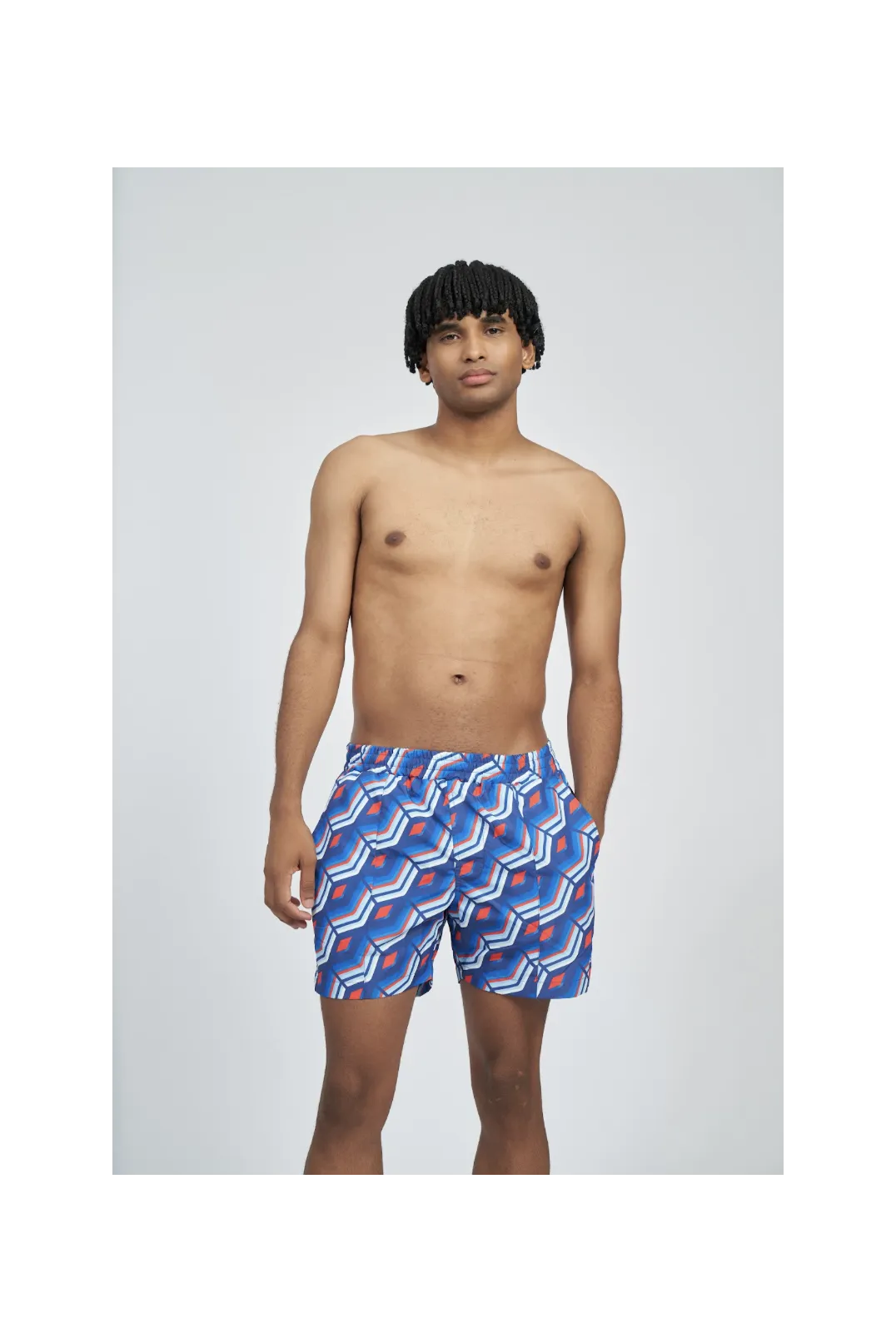 Bañador Umbro  Cabana Printed Regal Blue Multi