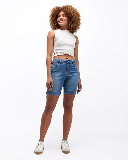 Bermuda Mujer Itzel Total Dirty Bleach