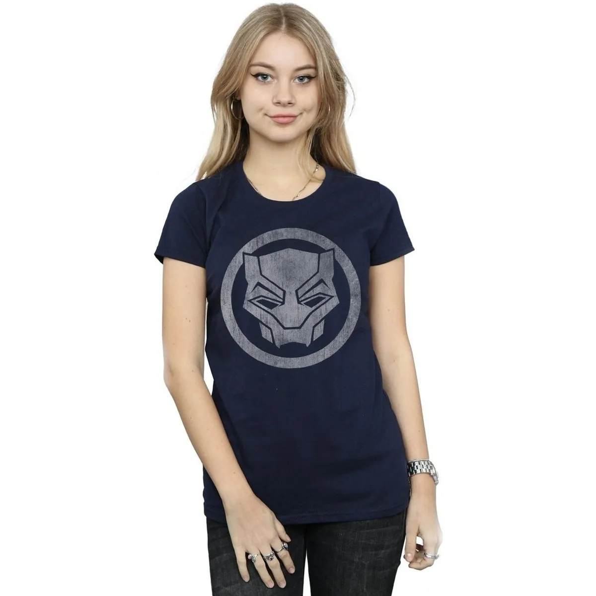 Black Panther Distressed Icon
