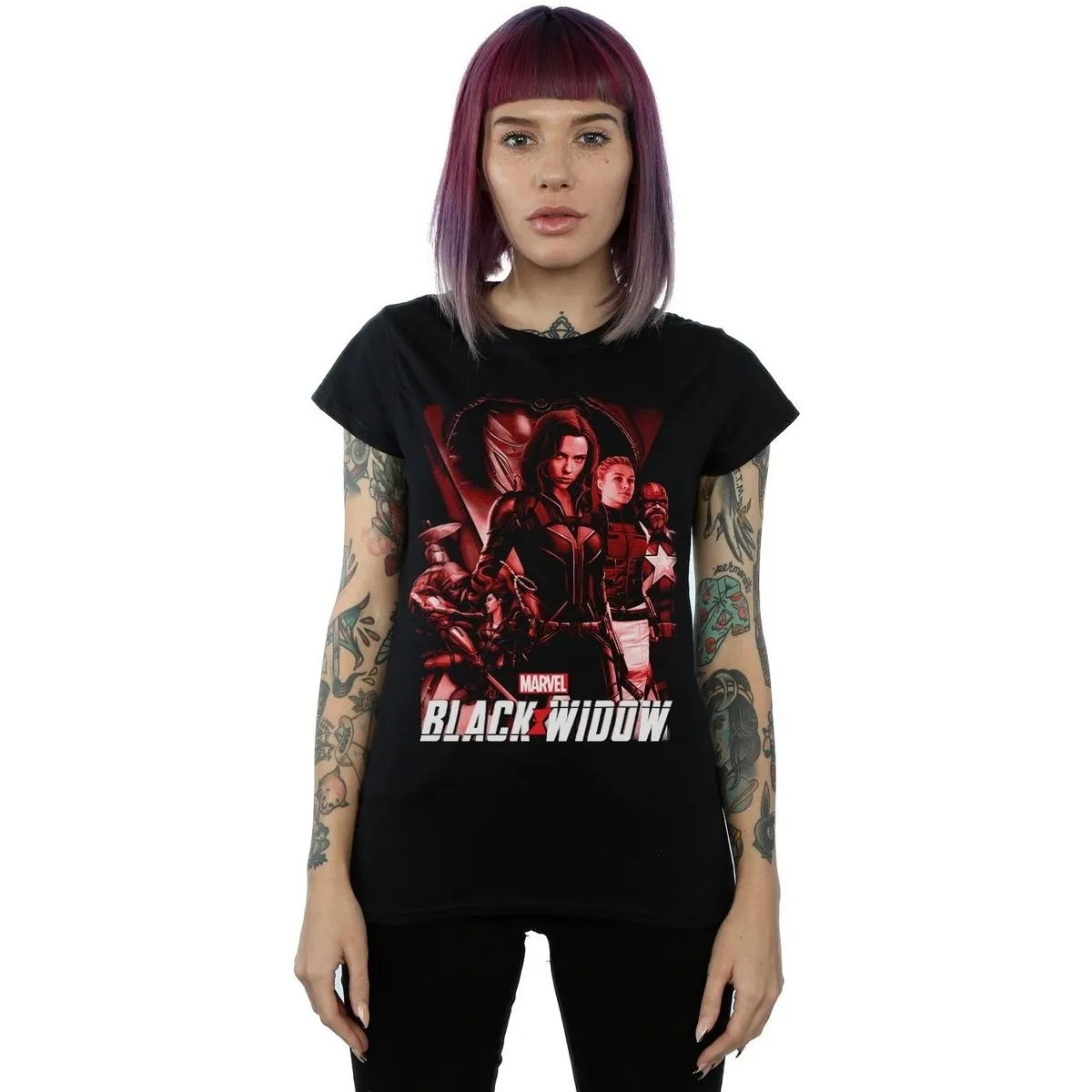 Black Widow Movie Red Group