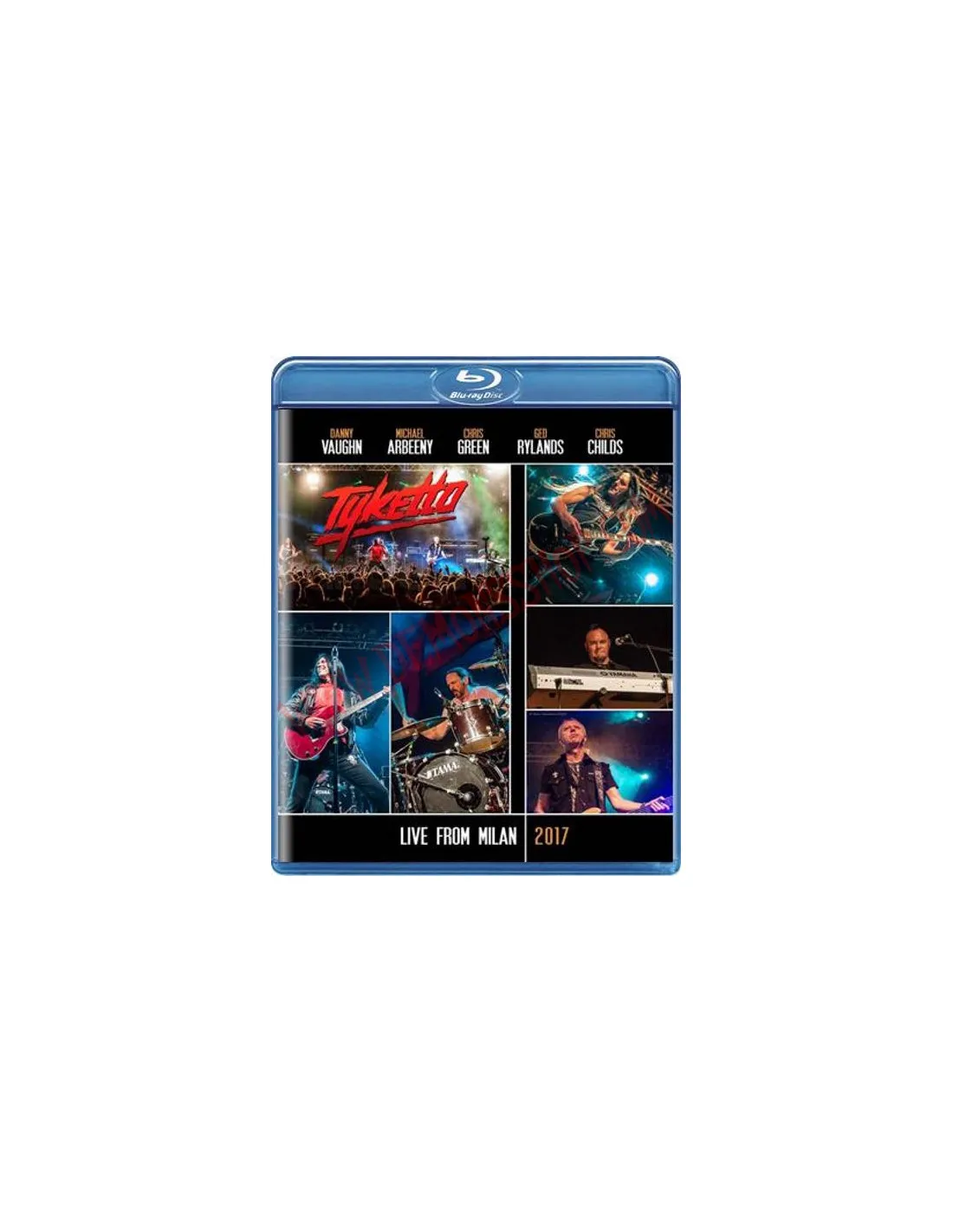 BLURAY TYKETTO  LIVE FROM MILAN 2017