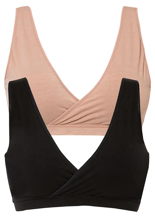 BUSTIER NEGROBEIGE MATE