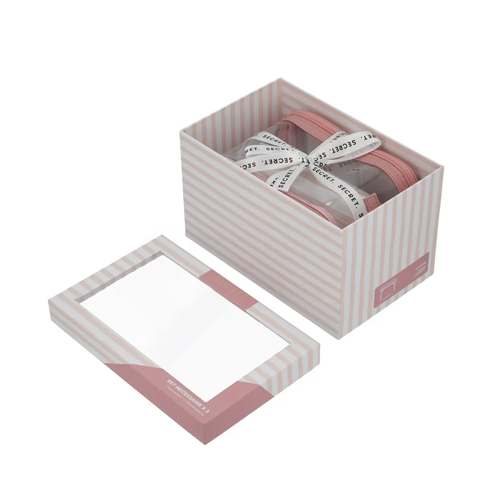 Caja pack de regalo Brescia Rosada