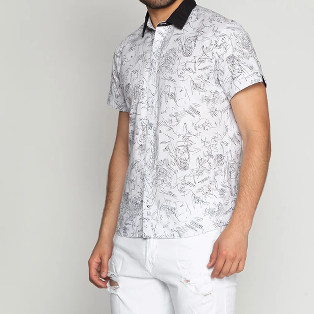 Camisa Manga Corta Knz Estamapada Scratch