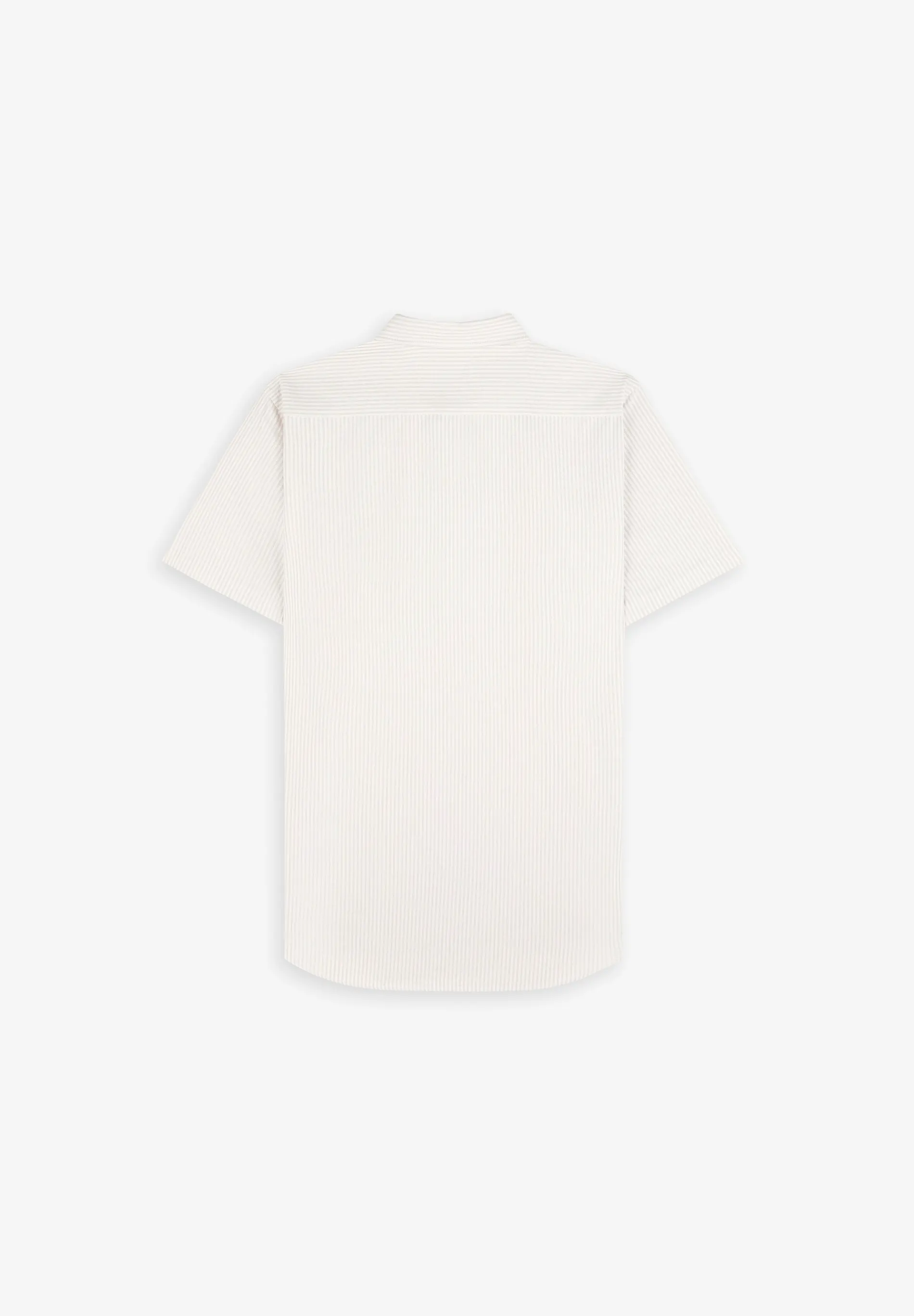CAMISA MANGA CORTA RAYAS OXFORD
