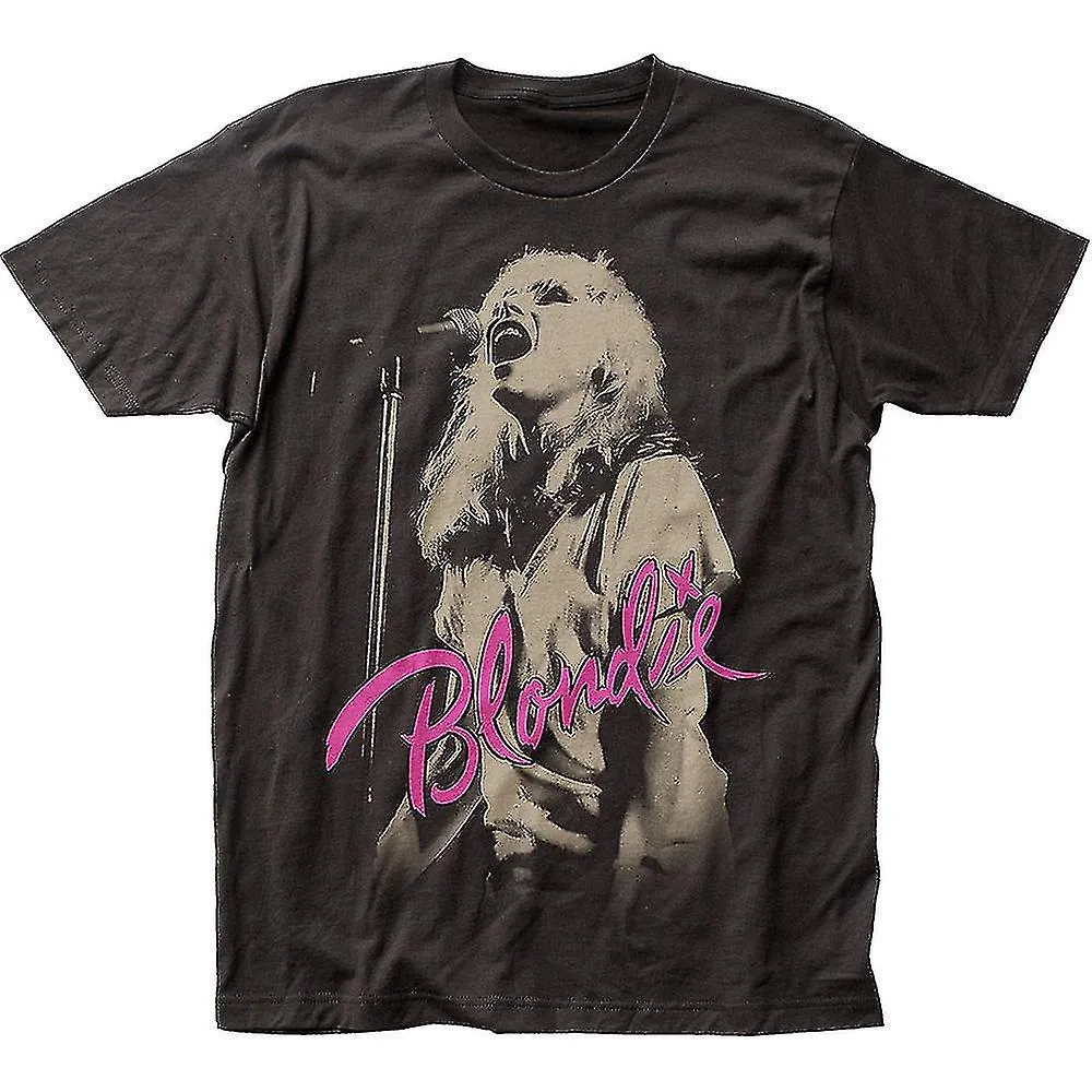 Camiseta Blondie Negra y Blanca