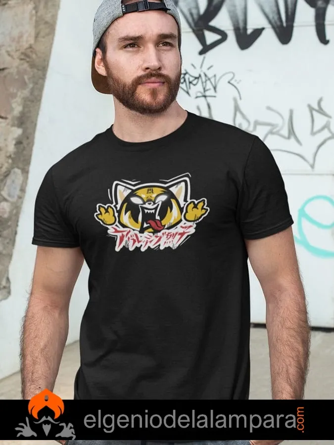 camiseta de Aggretsuko