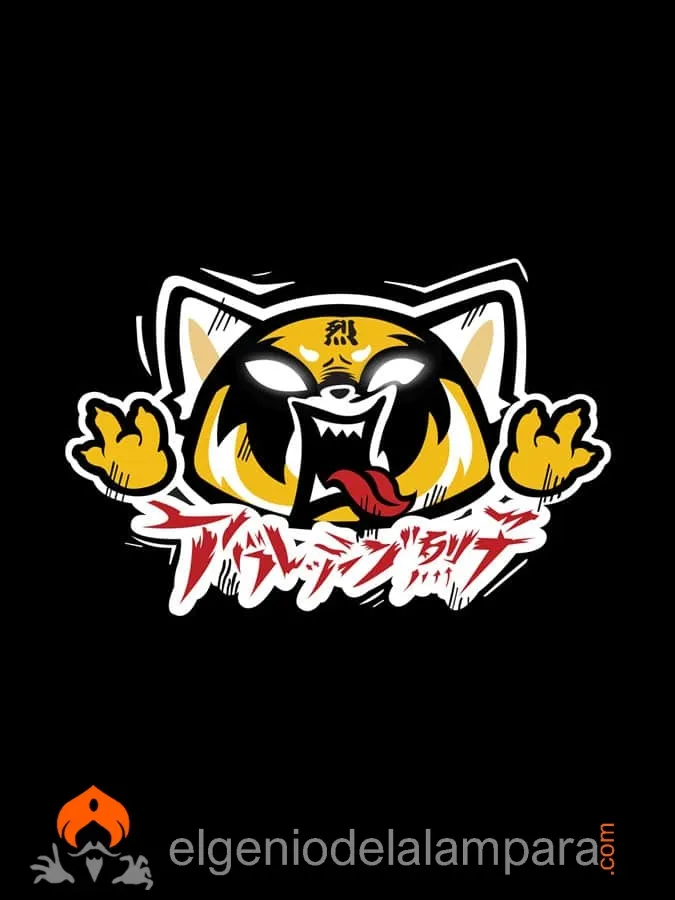 camiseta de Aggretsuko