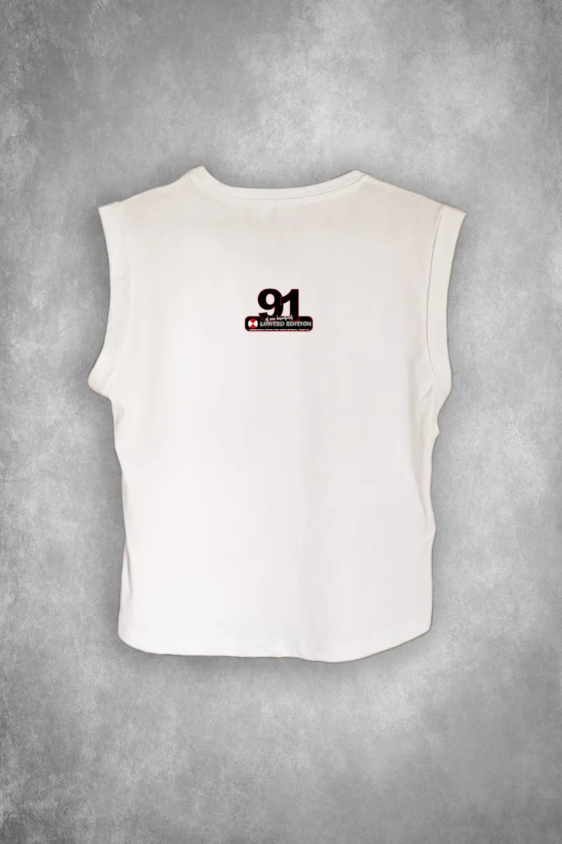 Camiseta de mujer CATRINA blanca