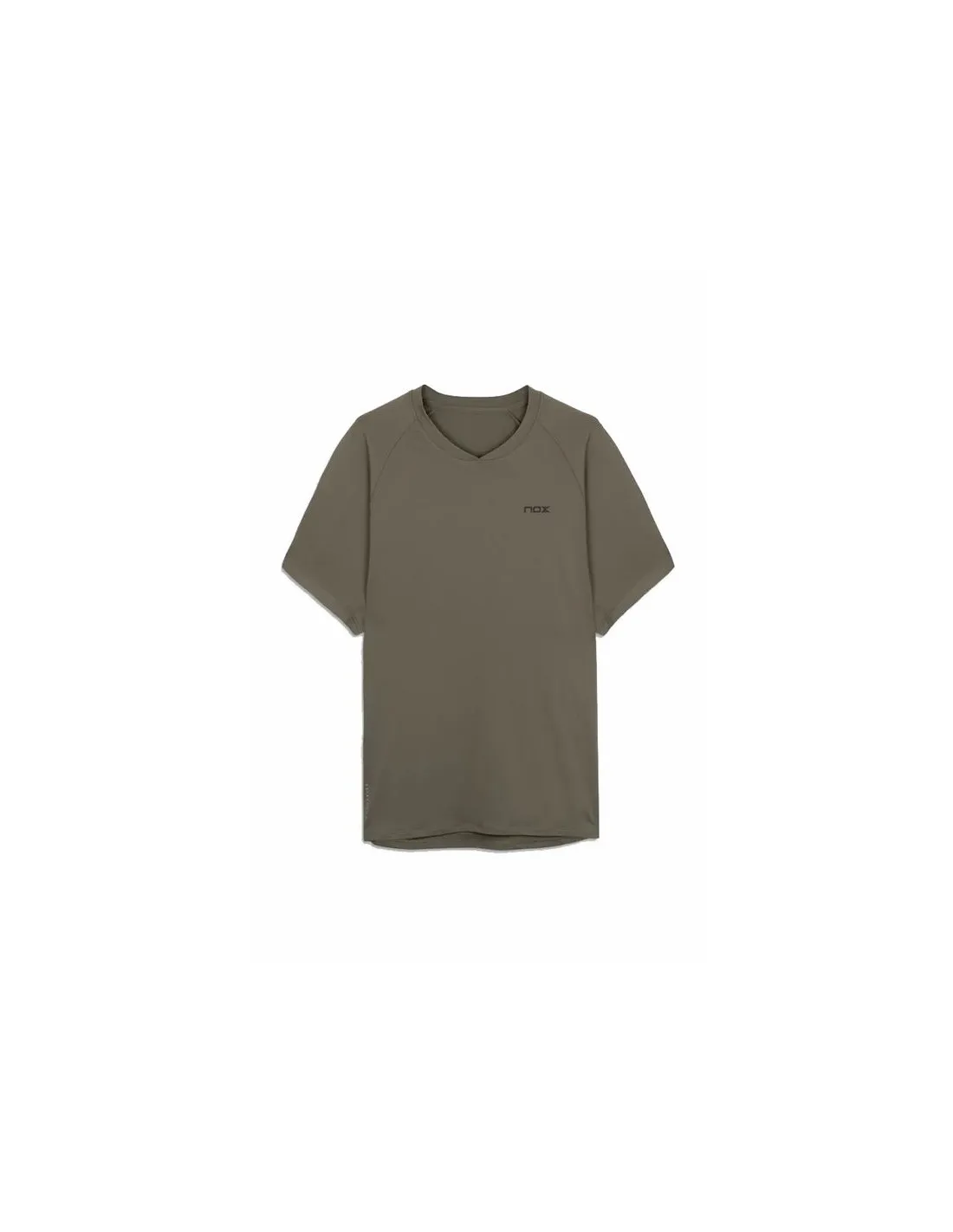 Camiseta de pádel Nox Pro Fit Verde Oscuro Hombre