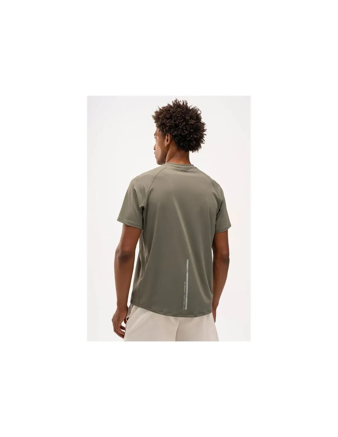 Camiseta de pádel Nox Pro Fit Verde Oscuro Hombre