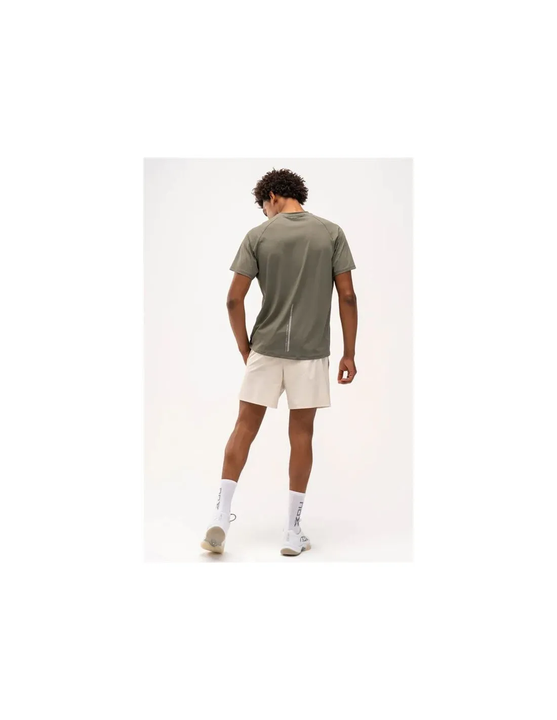 Camiseta de pádel Nox Pro Fit Verde Oscuro Hombre