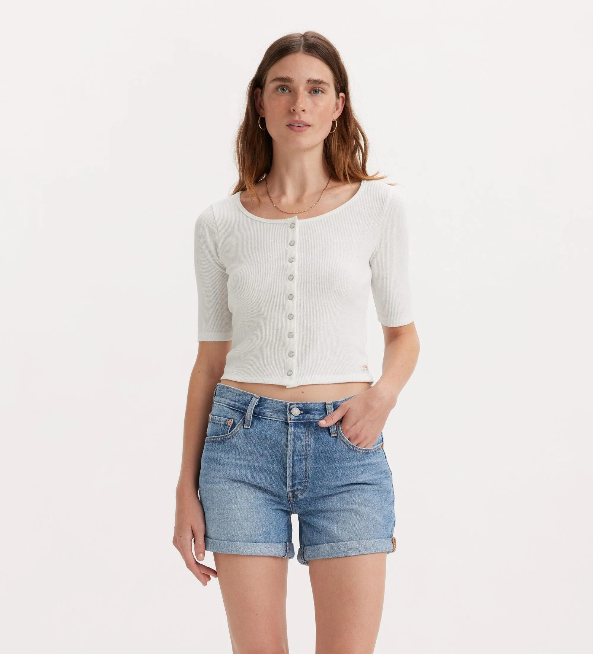 Camiseta Dry Goods blanco