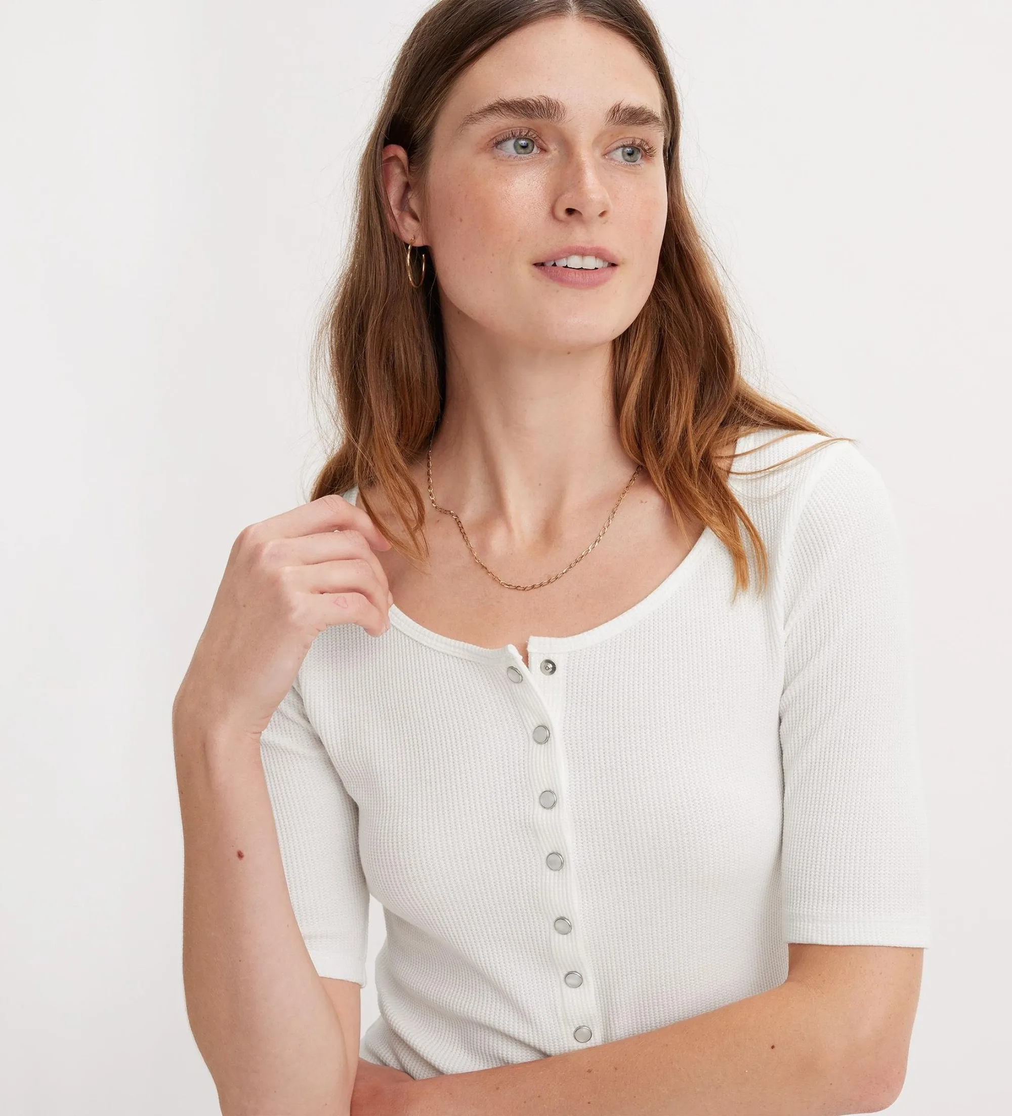 Camiseta Dry Goods blanco