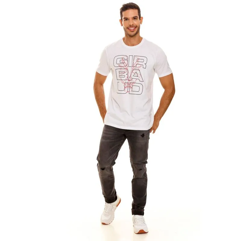 Camiseta Manga Corta Para Hombre Girbaud