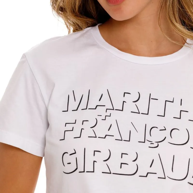 Camiseta Manga Corta Para Mujer Girbaud
