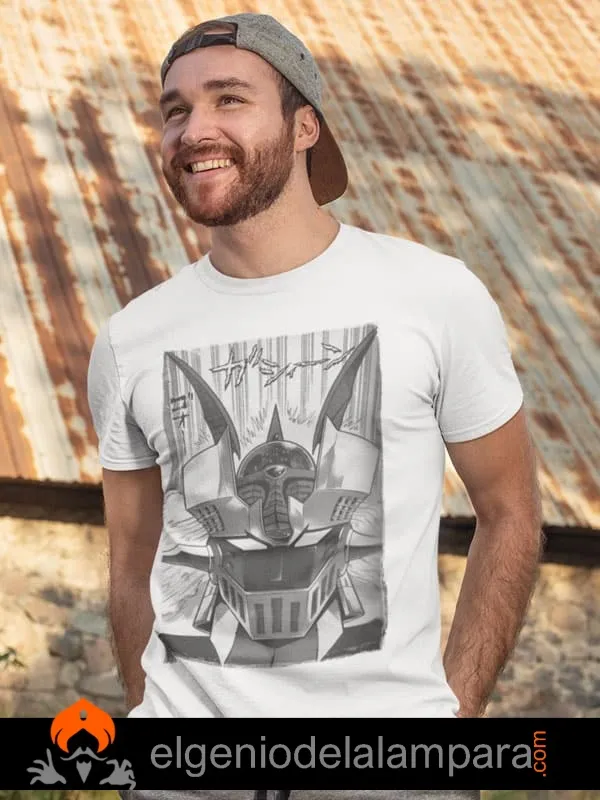 Camiseta Mazinger Z estilo manga