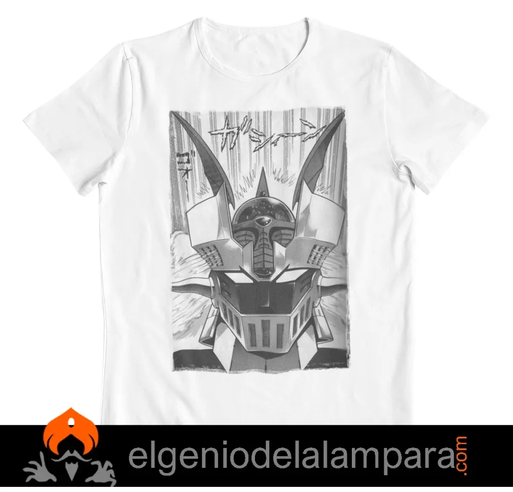 Camiseta Mazinger Z estilo manga