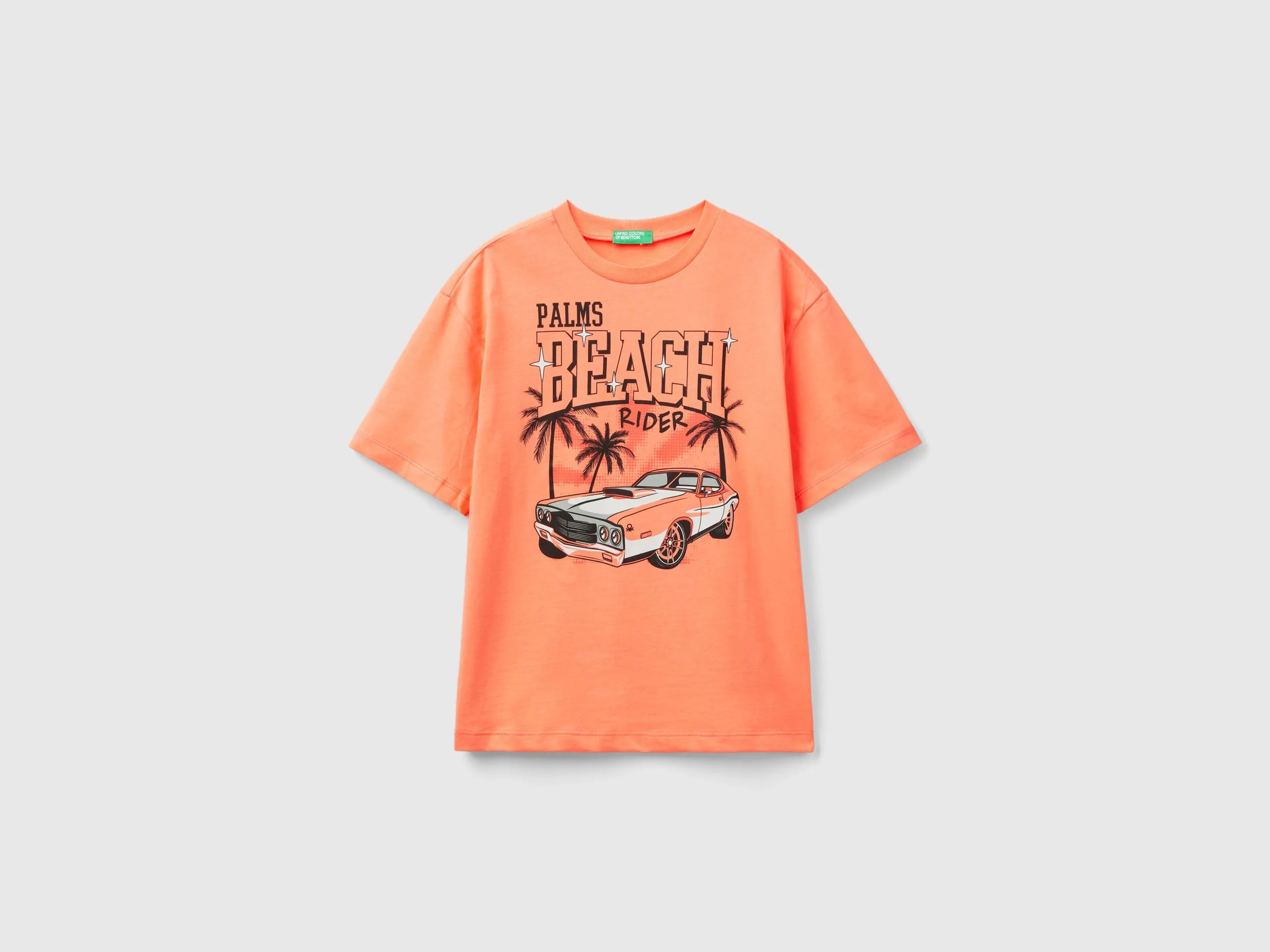 Camiseta oversize con estampado