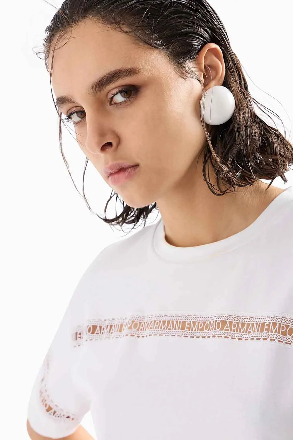Camiseta para mujer de Emporio Armani – 3D2T7J2JIDZ