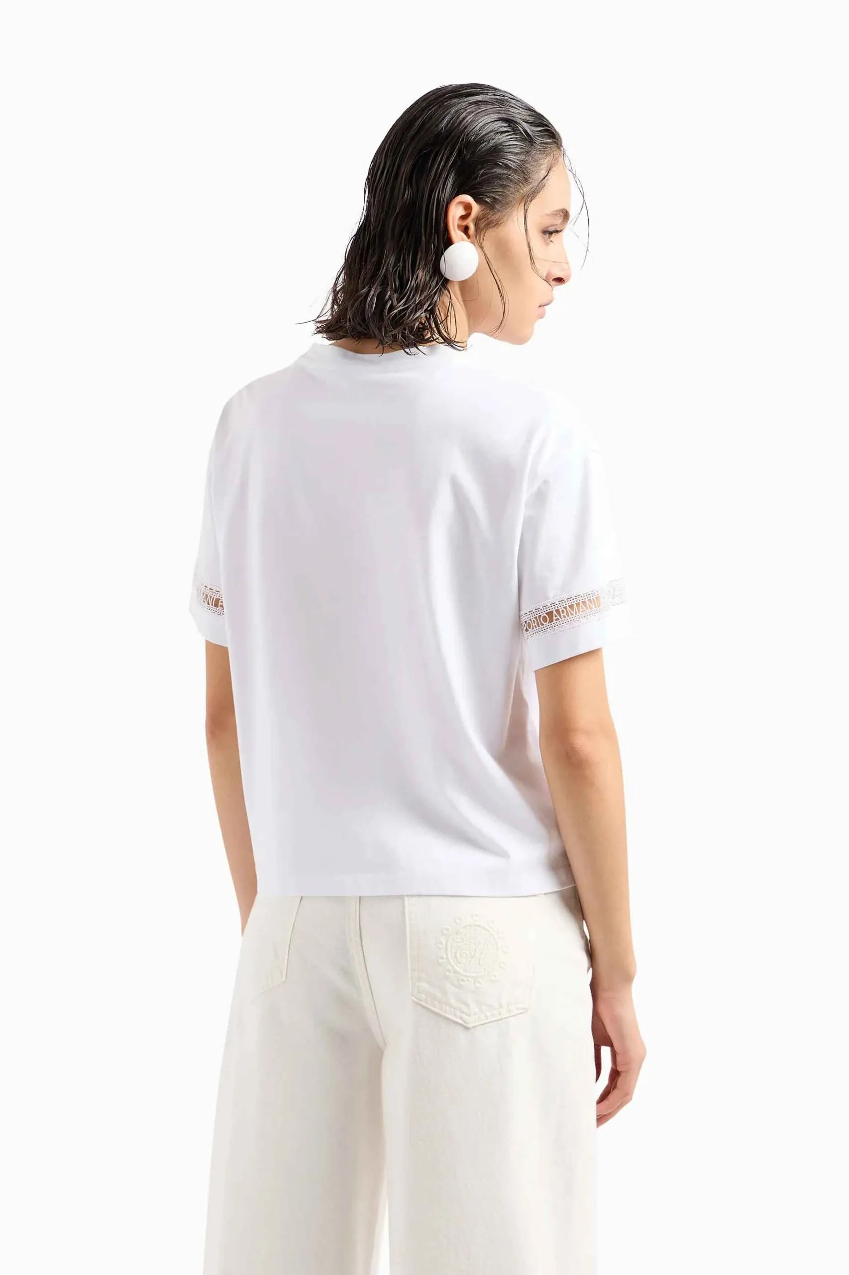 Camiseta para mujer de Emporio Armani – 3D2T7J2JIDZ