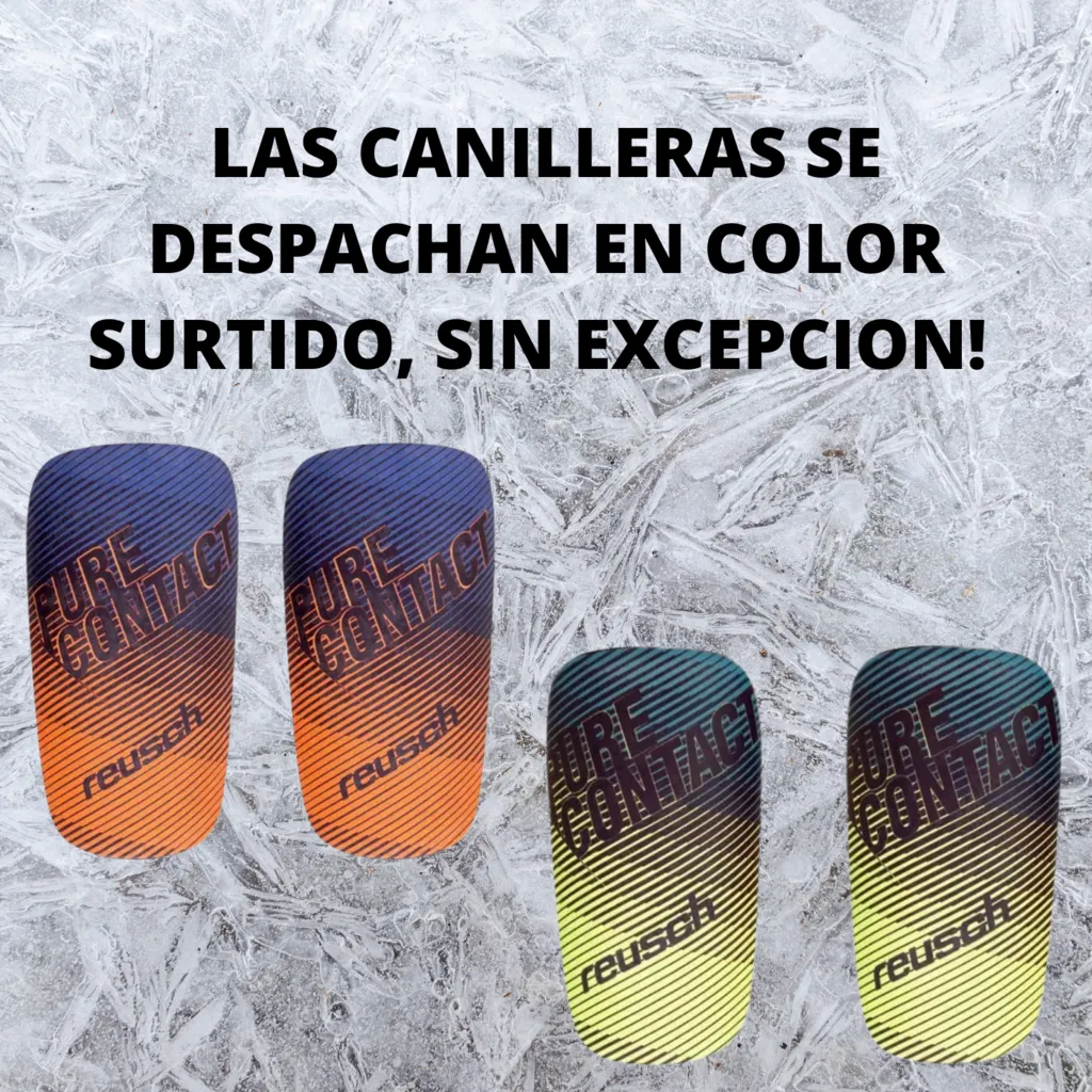 CANILLERAS FUTBOL ADULTO PURE CONTACT REUSCH  RPR1030