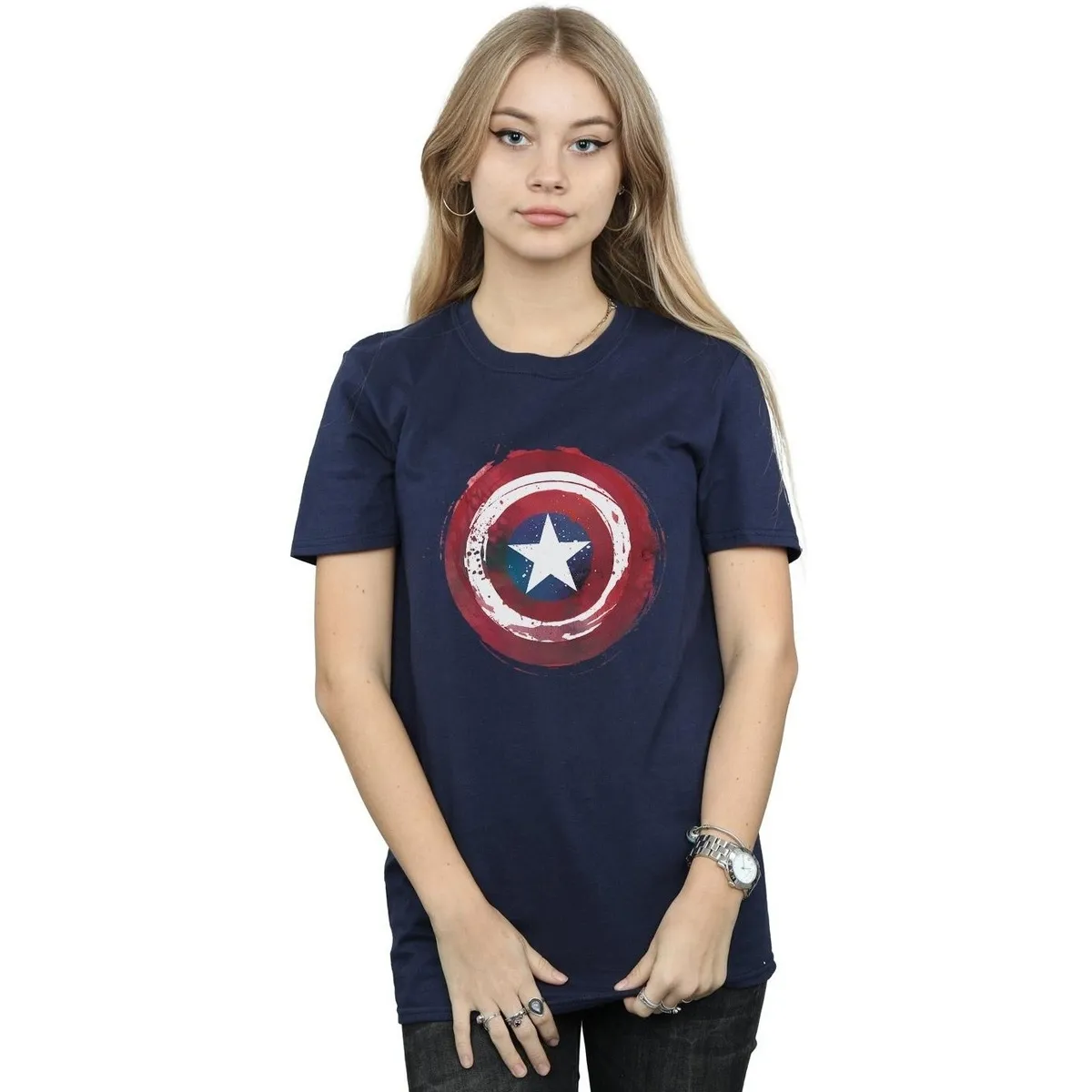 Captain America Splatter Shield