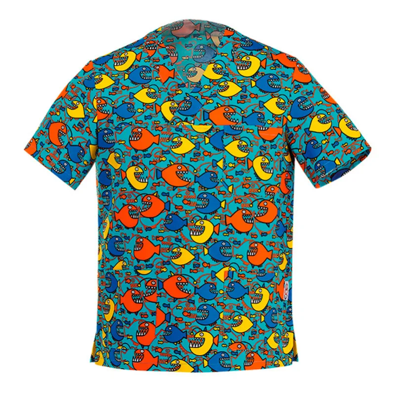 CASACA LEONARDO CON ESTAMPADO SHARK  EGOCHEF