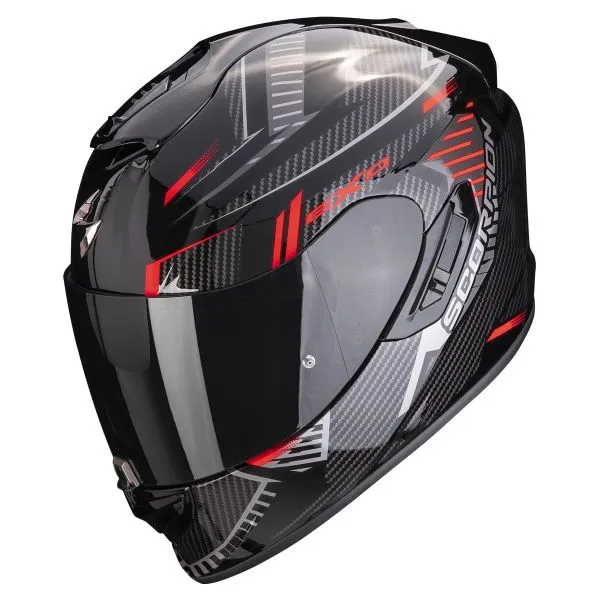 Casco Scorpion Exo 1400 Evo Air Shell Black Red 
