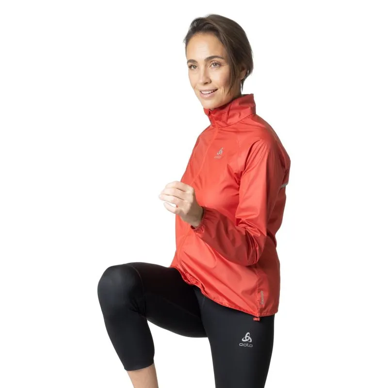 Chaqueta de running Odlo Zeroweight (american beauty) mujer