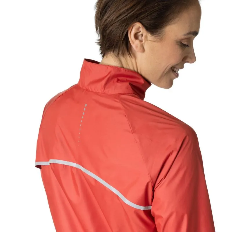 Chaqueta de running Odlo Zeroweight (american beauty) mujer