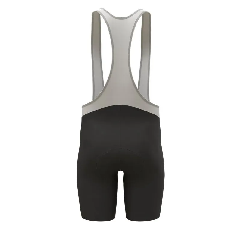 CULOTTE CON TIRANTES PARA HOMBRE ODLO BIB SHORTS ESSENTIAL (BLANCO  NEGRO)
