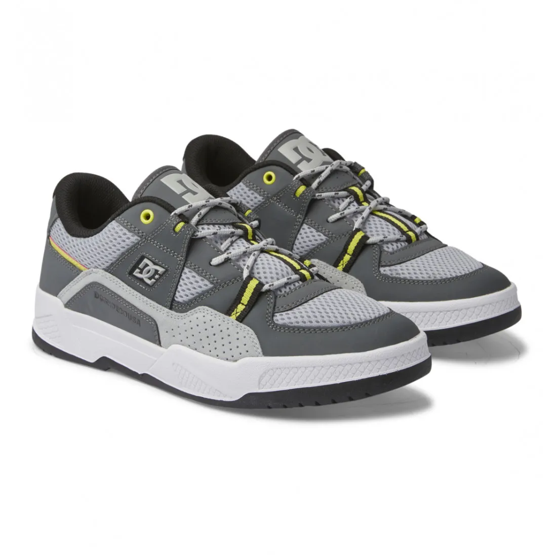 DC SHOES CONSTRUCT white grey yellow