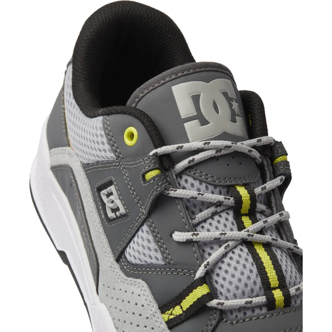 DC SHOES CONSTRUCT white grey yellow