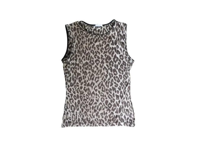 Dolce & Gabbana Tops Estampado de leopardo 