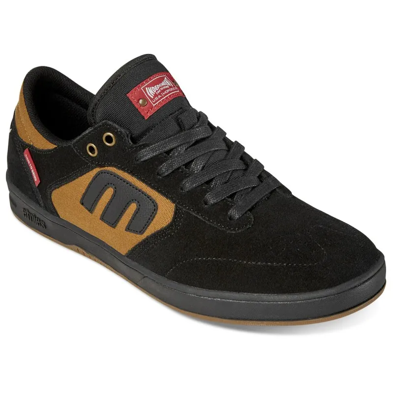 ETNIES Windrow X INDY black / brown skateboard shoes