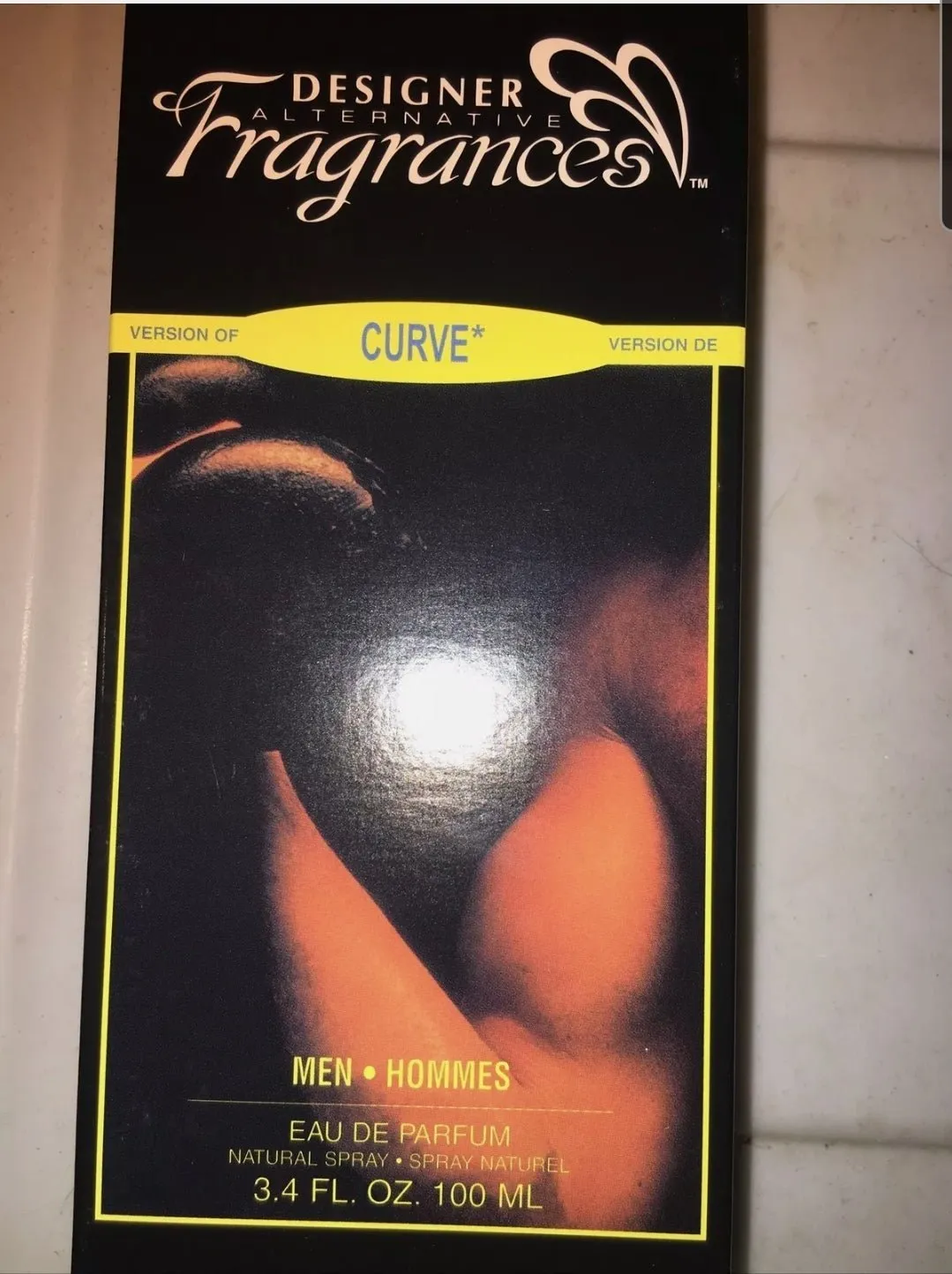 FRAGANCIA DE DISEñADOR CURVE PARA HOMBRES 3.4 OZ