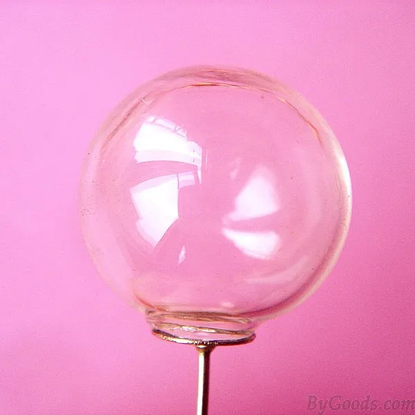 Funny Hand Made Personality Glass Bubble Ear Stud/Stud Earring