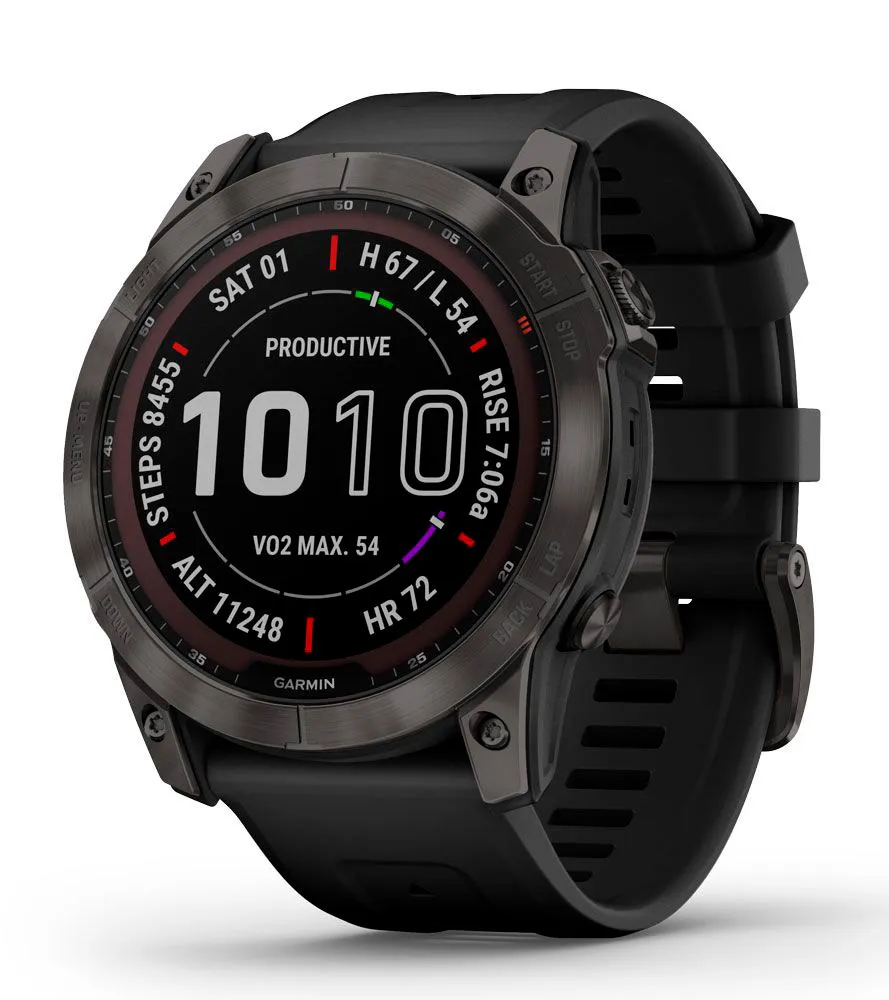 garmin Fenix 7X Zafiro Solar