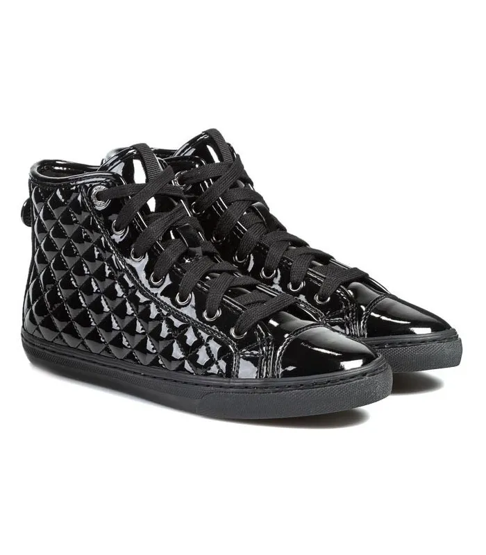 GEOX New Club Negro Charol Negro