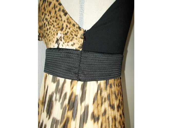 Gianfranco Ferré Vestido Estampado de leopardo 